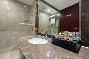 Uma casa de banho em Wuhan Hongguang Hotel