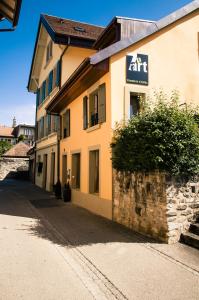 O edifício onde o B&B está situado