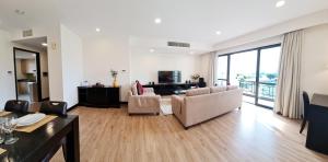 Posezení v ubytování Diamond Westlake Suites