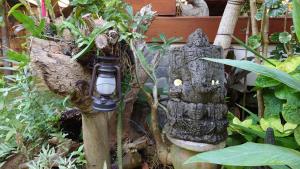 Zahrada ubytování Bale Asri Bukit Jimbaran