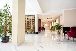 Oleskelutila majoituspaikassa Roma Domus Hotel