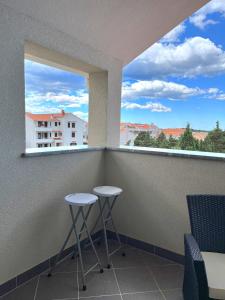 Balkon lub taras w obiekcie Florena Novalja
