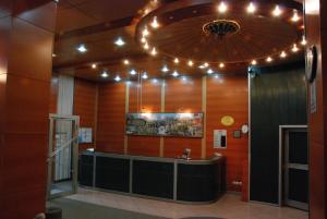 A kitchen or kitchenette at OTEL AMİLLER