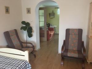 Posezení v ubytování Apartmá u Hovorků