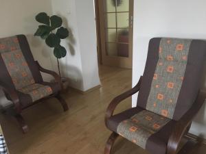 Posezení v ubytování Apartmá u Hovorků
