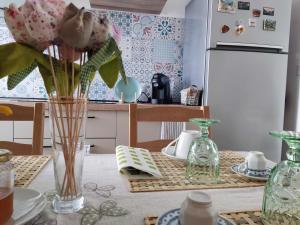 A kitchen or kitchenette at B&B A casa di Carla