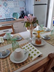 A kitchen or kitchenette at B&B A casa di Carla