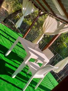 A garden outside Il Siriaco
