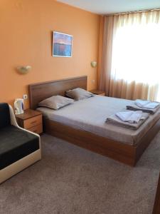 Postel nebo postele na pokoji v ubytování Hotel SOLE