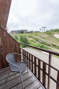 Balkón nebo terasa v ubytování Hotel Le Refuge