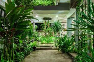 Zahrada ubytování Siem Reap Tevi Residence