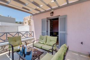 Balkón alebo terasa v ubytovaní TAKIS GUESTHOUSE- Laoura-HERMOUPOLIS