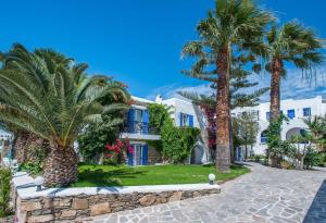 Zahrada ubytování Naxos Holidays