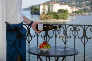 Nápoje v ubytování Albergo Ristorante Il Verbano