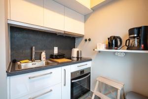 A kitchen or kitchenette at Evaggelismos m station studio for 3 pers by MPS