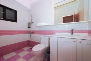 Vannituba majutusasutuses Shui Shang Yuan Homestay