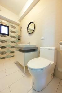 Vannituba majutusasutuses Shui Shang Yuan Homestay