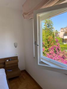 Balkón nebo terasa v ubytování Domus