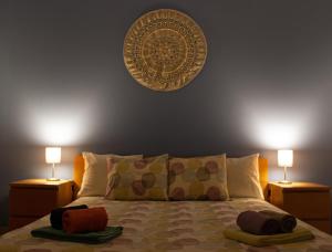 Postelja oz. postelje v sobi nastanitve Monte Horizonte - The Private Villas - Turismo Rural - Eco & Nature