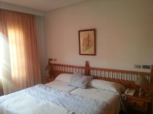 Postel nebo postele na pokoji v ubytování Hotel Gaudi