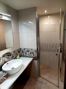 Kúpeľňa v ubytovaní Hotel Olga