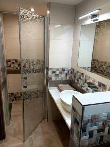 Kúpeľňa v ubytovaní Hotel Olga