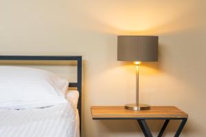 Letto o letti in una camera di Hotel Latveli Mestia
