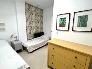 Postel nebo postele na pokoji v ubytování Beautiful house in Cartagena's historic center