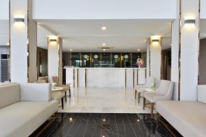 Posezení v ubytování BS Residence Suvarnabhumi