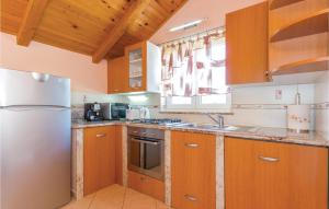 Kuchyň nebo kuchyňský kout v ubytování Cozy Home In Viskovo With Kitchen