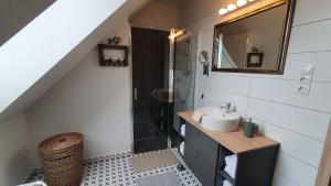 Kúpeľňa v ubytovaní Relax Balaton Apartmanok