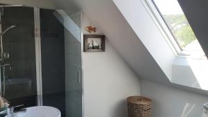 Kúpeľňa v ubytovaní Relax Balaton Apartmanok