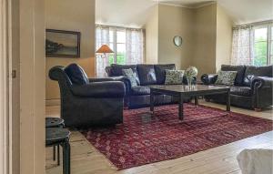 Gorgeous Home In Finspång With Wifi的休息区