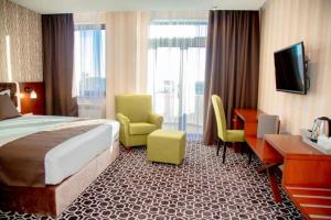 Postel nebo postele na pokoji v ubytování Park Hotel