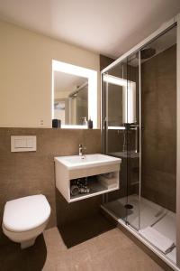 Koupelna v ubytování Kreuz Bern Modern City Hotel
