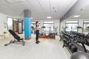 Fitness centrum a/nebo fitness zařízení v ubytování Hotel Ereza Mar - Adults Only