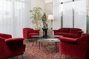 Posezení v ubytování Hotel La Nuova Rotaia