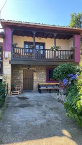 A balcony or terrace at Casa Joglar