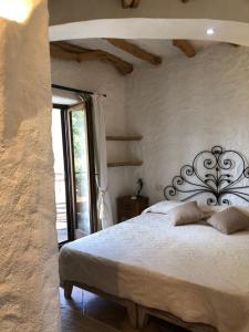 Katil atau katil-katil dalam bilik di B&B Villa Aurora