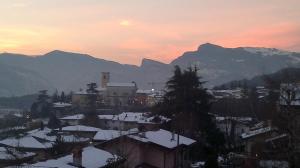 Nespecifikovaný výhled na hory nebo výhled na hory při pohledu z bed and breakfast