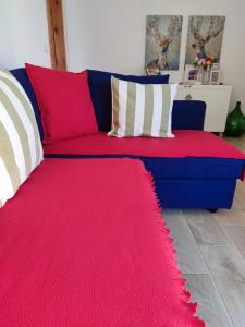 A bed or beds in a room at B&B A casa di Carla