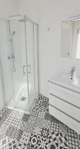 Kylpyhuone majoituspaikassa MIRADOR DEL TRANSITO