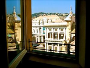 A general view of Genova or a view of the city taken from Az apartmant