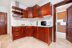 Kuchyň nebo kuchyňský kout v ubytování Guesthouse Santin