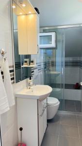 Ванная комната в Apartman Luka