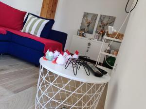 A seating area at B&B A casa di Carla