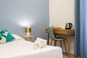 Postel nebo postele na pokoji v ubytování B&B Interno12