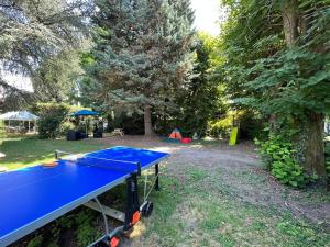 Tennis de table au sein de l'établissement LIKEHOME - Jardin avec chalet proche PARIS ou à proximité