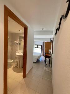 Koupelna v ubytování Hotel Cims Pas de La Casa
