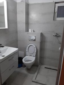 Koupelna v ubytování VILA SAMI